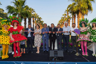 1. İzmir Balkon ve Bahçe Bitkileri Festivali başladı