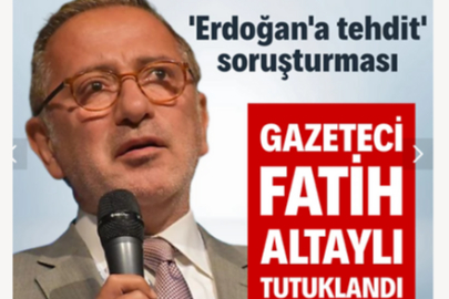 Fatih Altaylı tutuklandı
