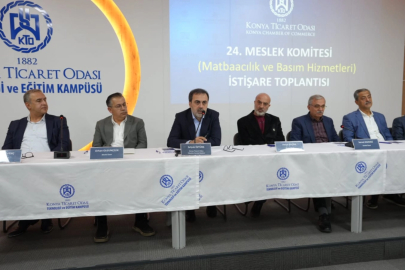 Konya'da meslek komiteleri istişareye devam ediyor