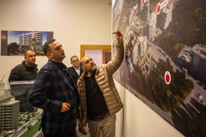 İzmir Bornova'da gece mesaisi