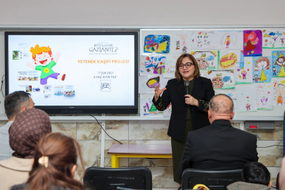 Gaziantep’te Yetenek Kaşifi Projesi okullarda tanıtılıyor