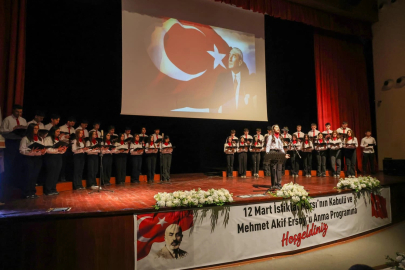 Artvin'de İstiklal Marşı'nın kabulünün 105. yılı kutlandı