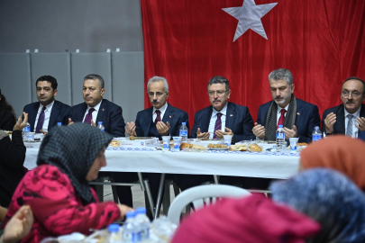 Bakan Uraloğlu ve Başkan Genç’ten Düzköy’e hizmet sözü