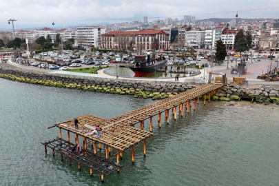 Ordu’da Ayışığı İskelesi yeniden hayat buluyor