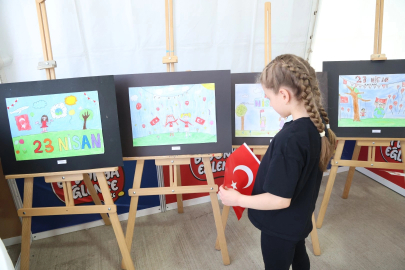 Kocaeli’de çocuk ressamlar için sergi