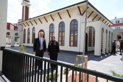 Kayseri Melikgazi'den butik Hayrat Camii