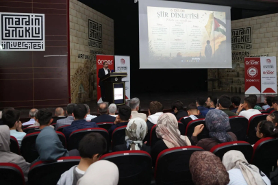 Mardin’de Gazze temalı 6 dilde şiir dinletisi