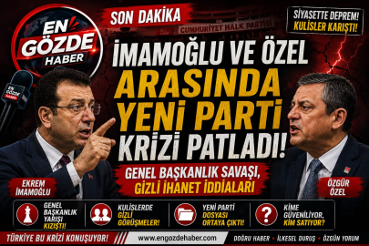 İmamoğlu ve Özel Arasında Yeni Parti Krizi Patladı: Genel Başkanlık Savaşı, Gizli İhanet İddiaları ve CHP'de Üçlü Bölünme!